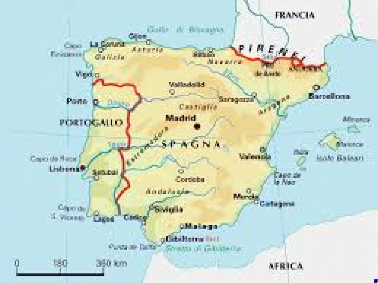 Spagna E Portogallo Si Trovano Nella Penisola