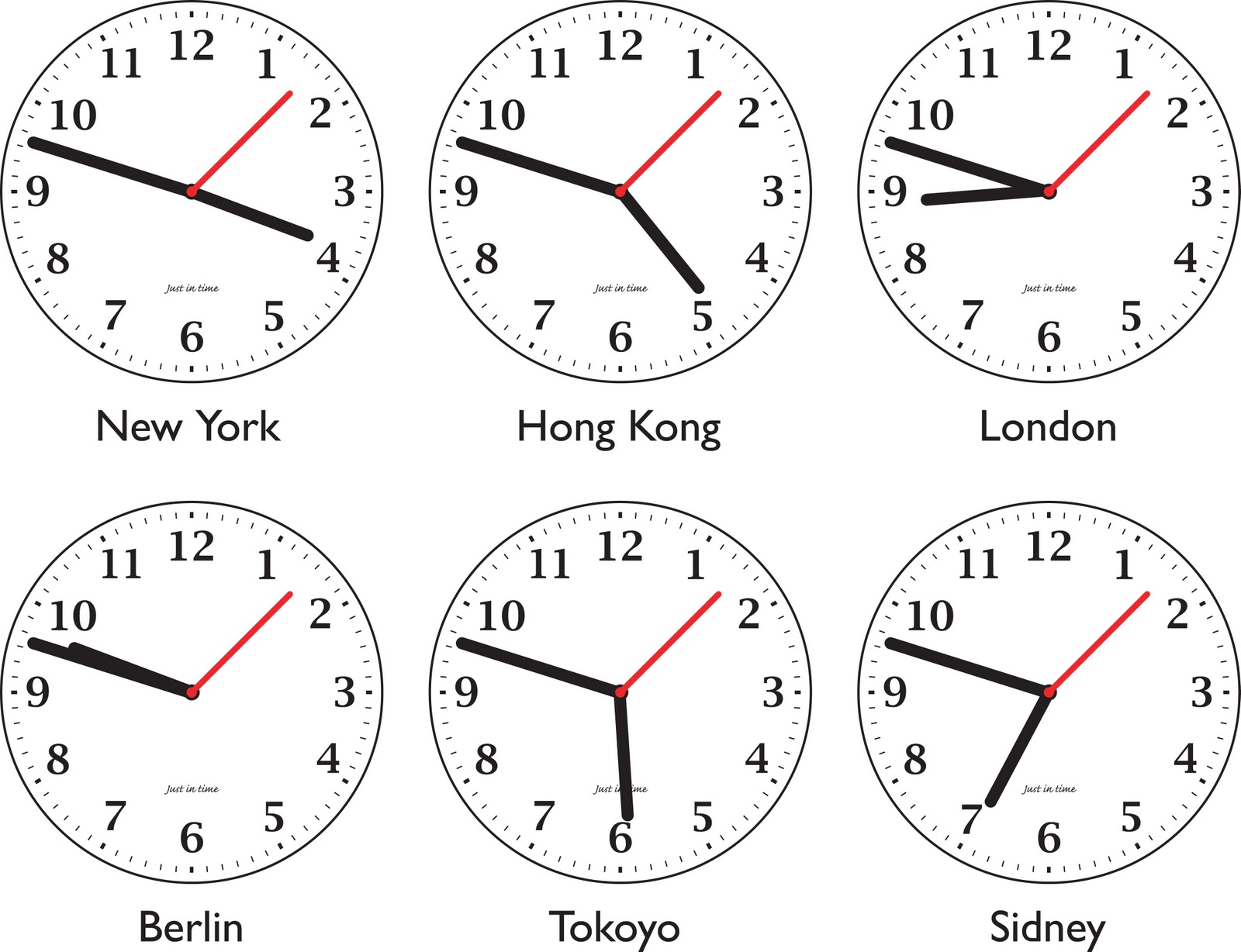 Time zone world