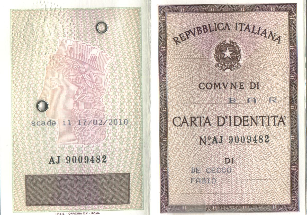 Come Avere Carta Identità Valida Per Espatrio