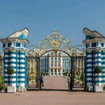Entrance of Rococo Catherine Palace