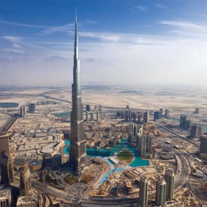 Il Burj Khalifa di Dubai è Il grattacielo più alto del mondo
