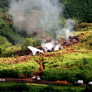 Korean Airlines flight 801 crash site