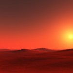 sfondo desktop tramonto nel sahara 702