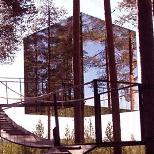 treehotel harads svezia mirrorcube