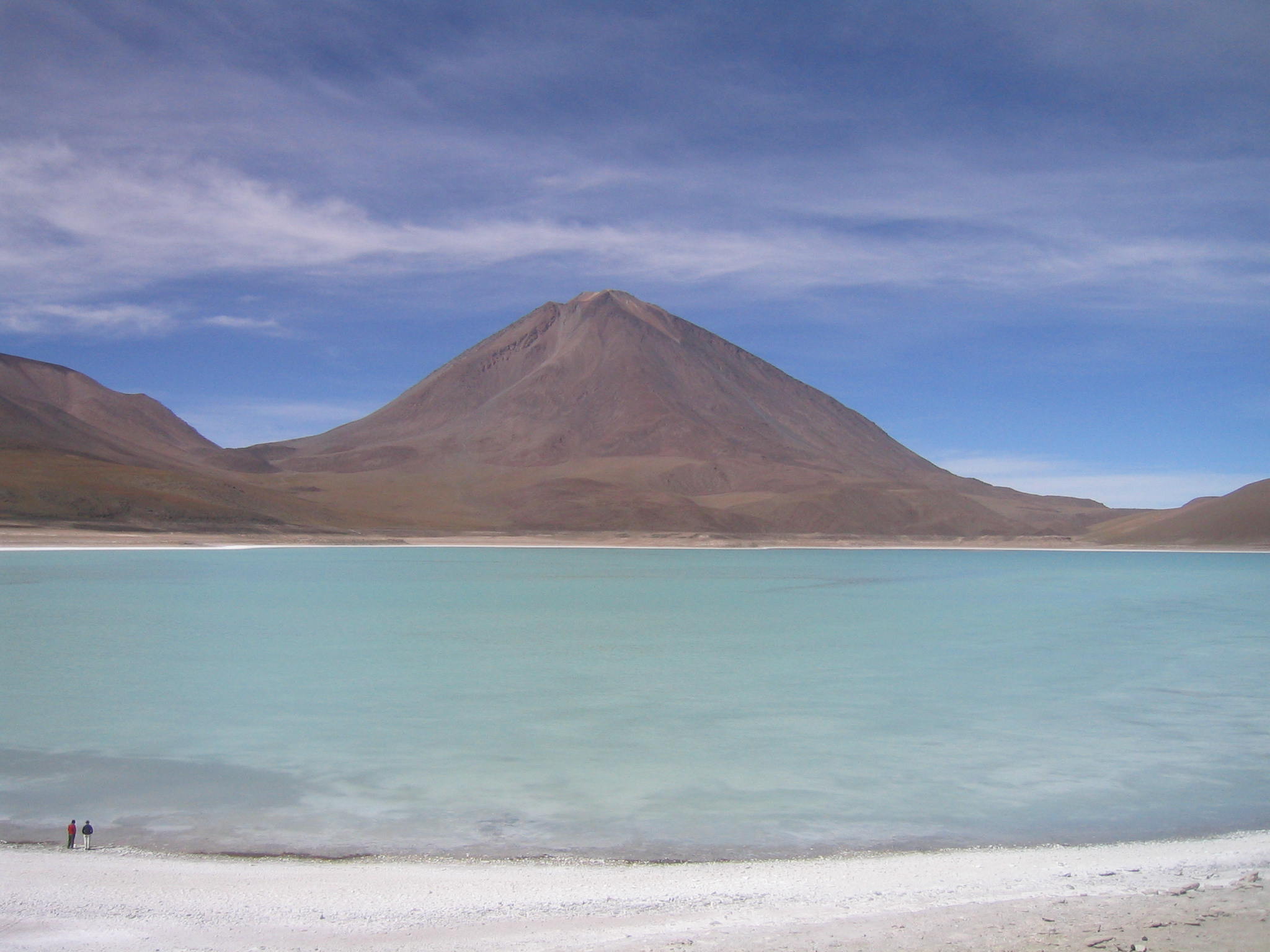 Green lagoon Potosí Bolivia