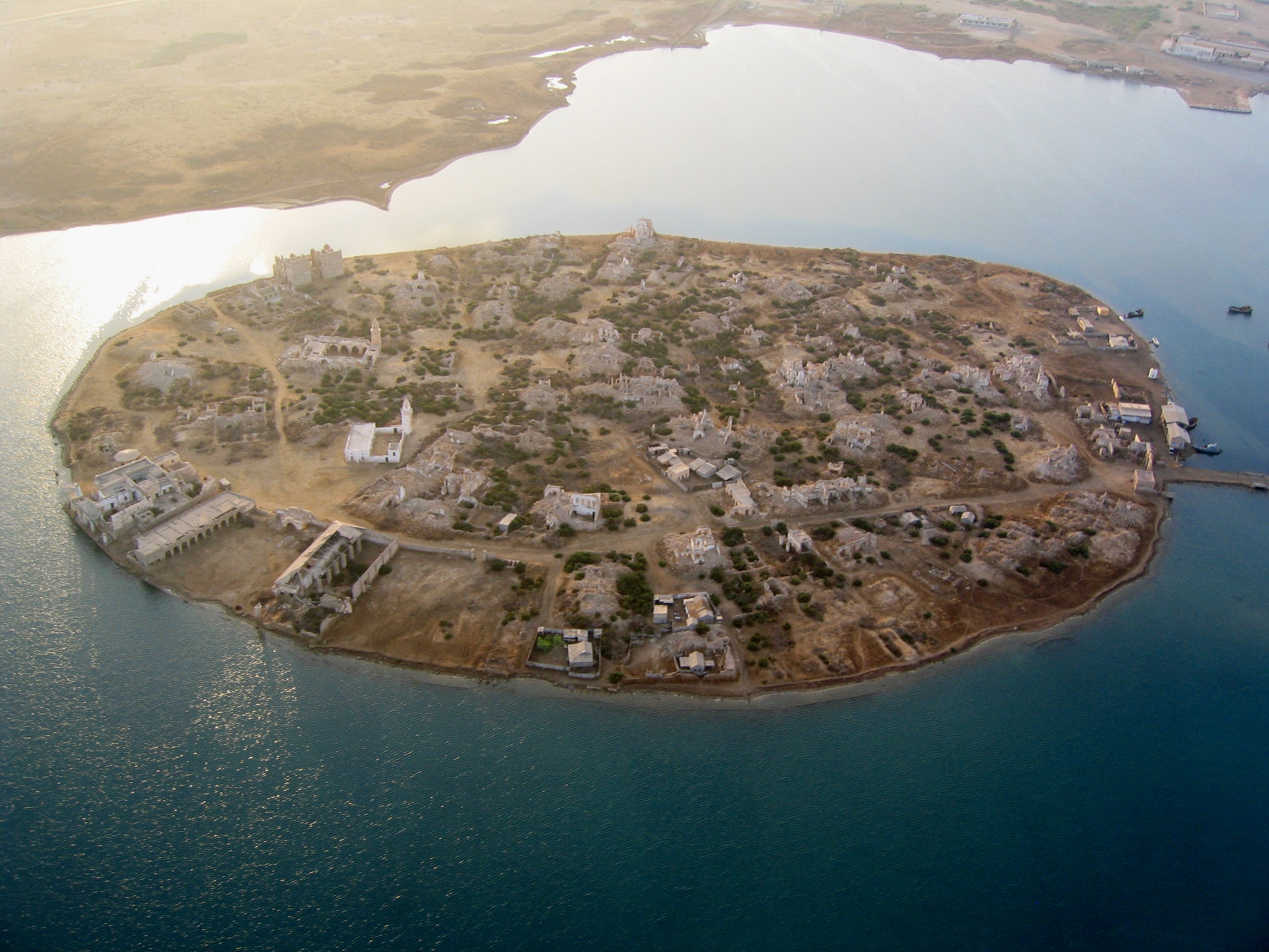 bombed island resort in eritrea