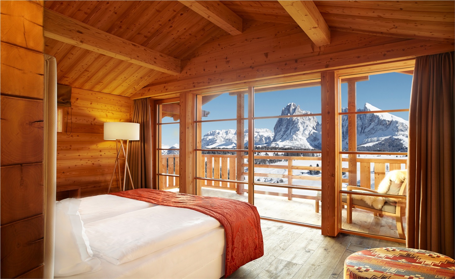Resort sulle Alpi