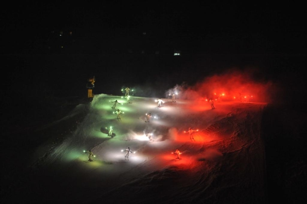 Capodanno fiaccolata notturna montagna