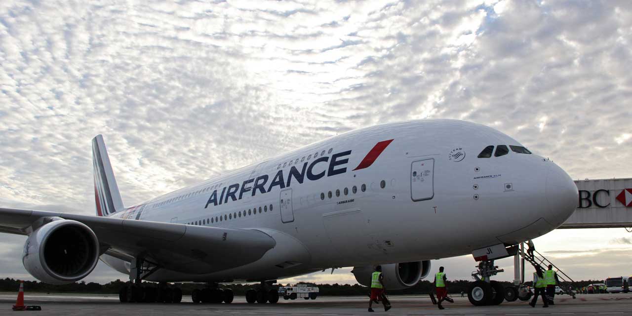 Air France check in online su mobile