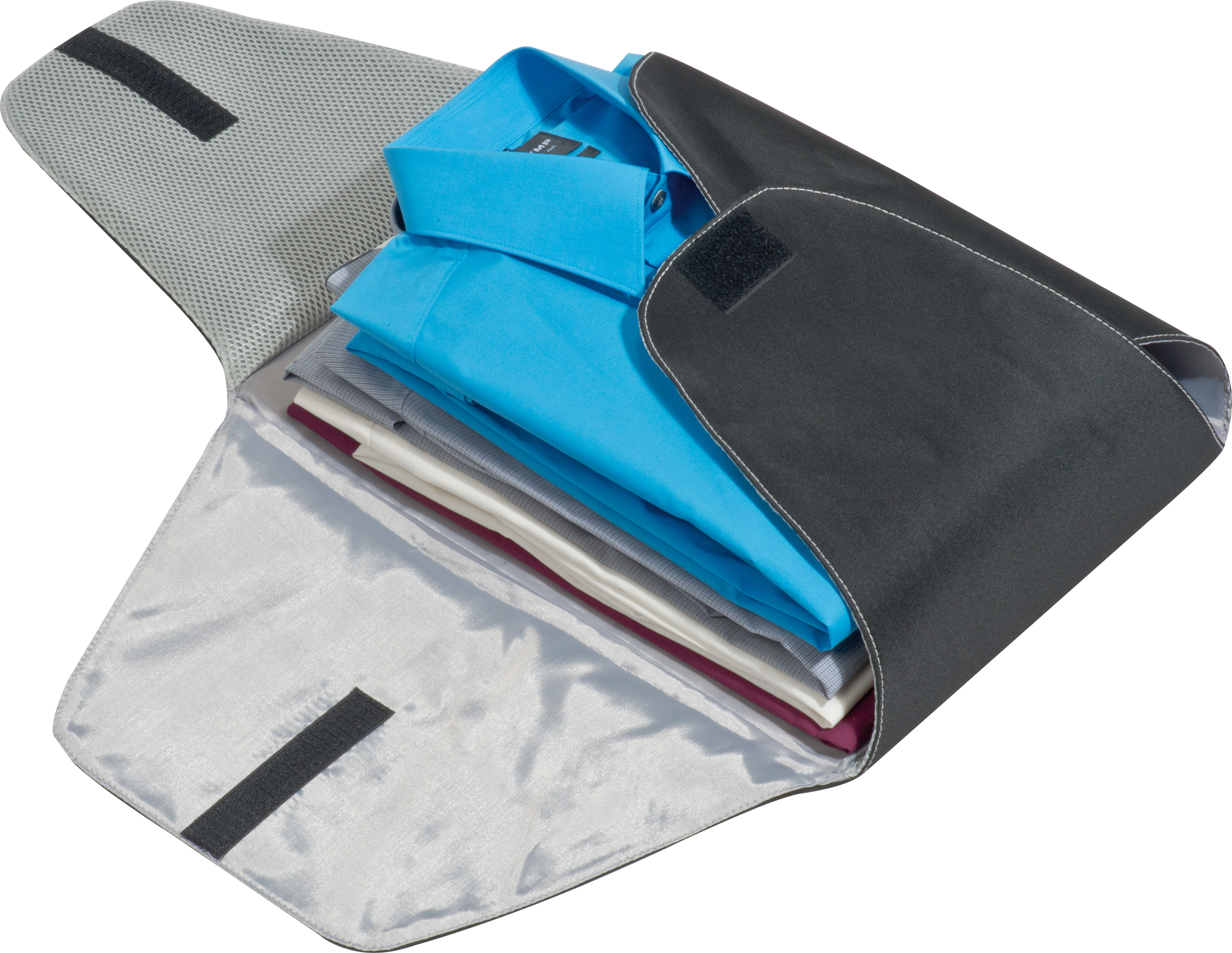 Previene rughe camicia borsa portaoggetti da viaggio pieghevole anti piega camicie pantaloni abbigliamento imballaggio organizer portaoggetti Green 