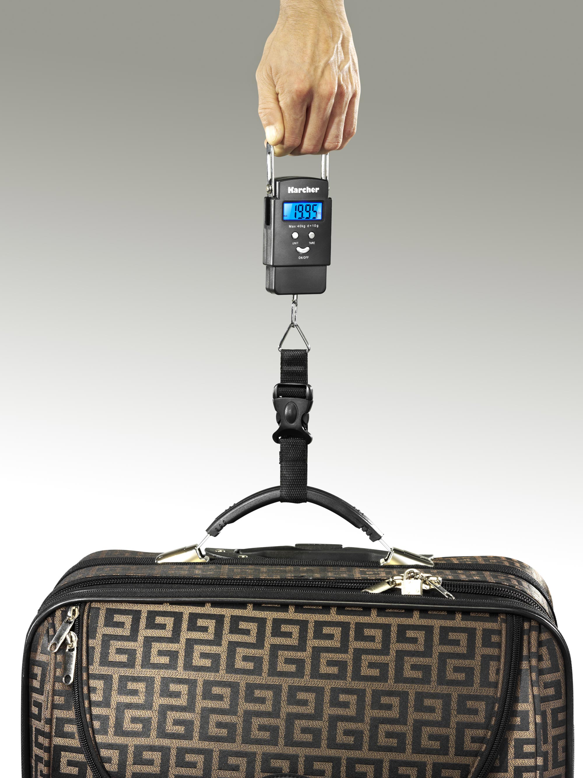 Bilancia digitale pesa bagaglio valigia borsa trolley viaggio portatile BVL3 
