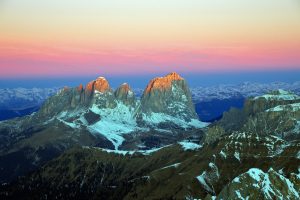 Dolomiti rosa