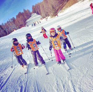 sciare bambini