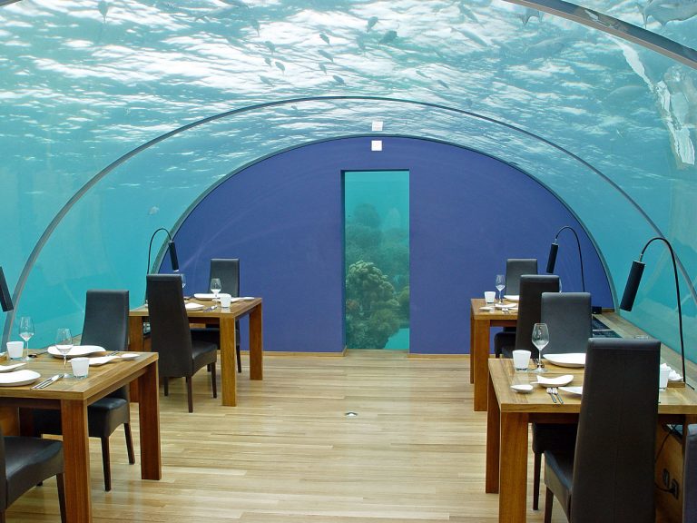 ristorante sottomarino maldive