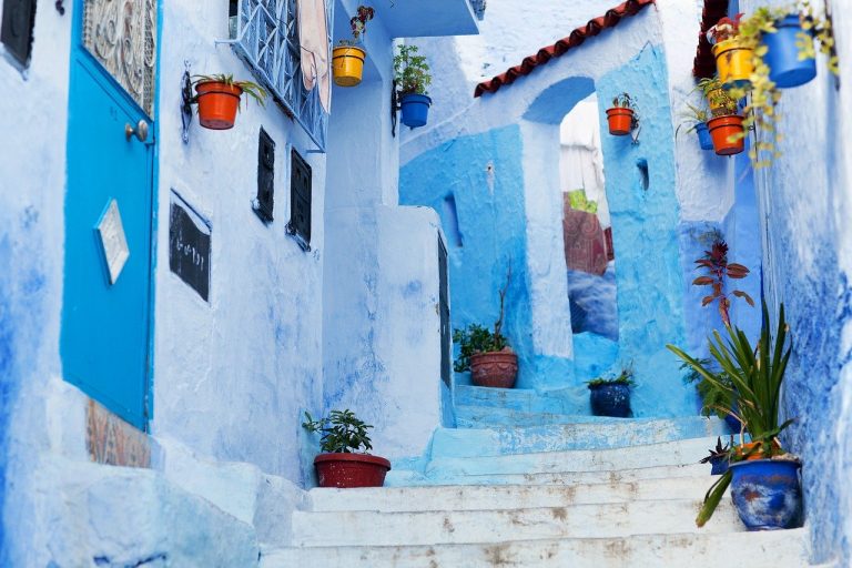 arrivare a chefchaouen