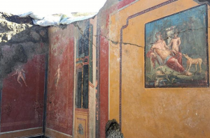 Pompei: scoperto l'affresco di Narciso