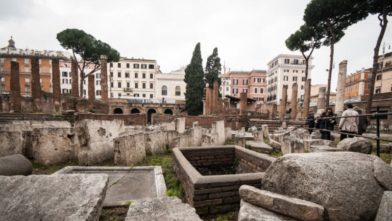 Largo Argentina: aprirà il luogo dell'assassinio di Giulio Cesare