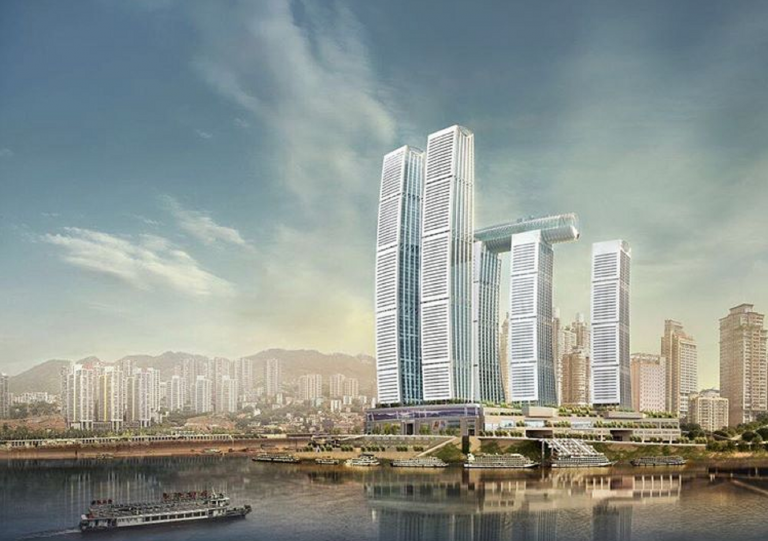 Cina, Raffles City Chongqing: il grattacielo più alto del mondo