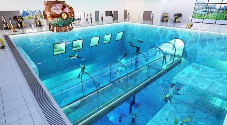 Polonia, apre in autunno la piscina più profonda del mondo