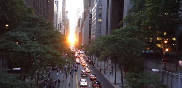 Tramonti suggestivi: a New York il più bello del mondo