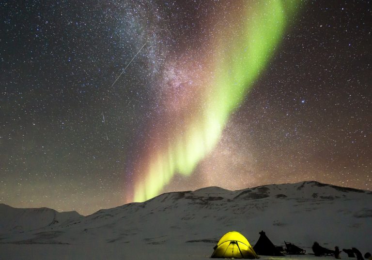 aurora boreale in scozia