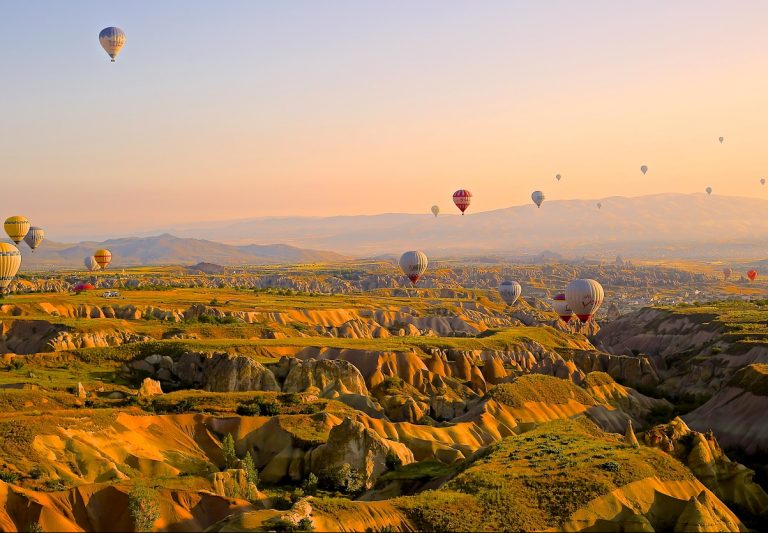 giro in mongolfiera