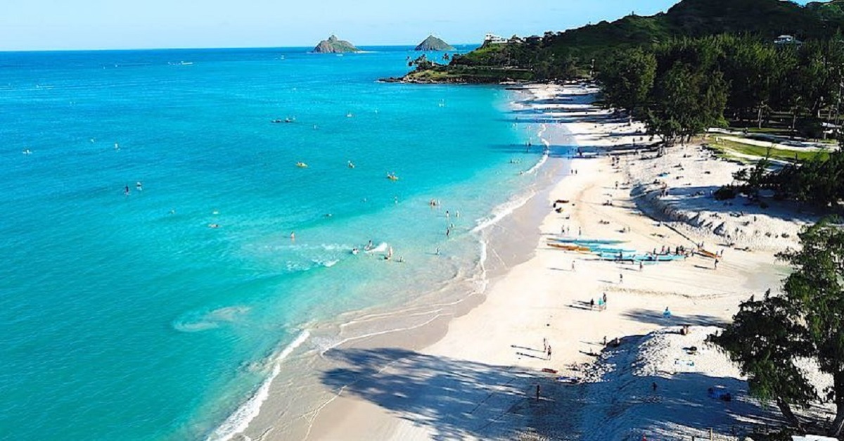 kailua beach spiaggia america
