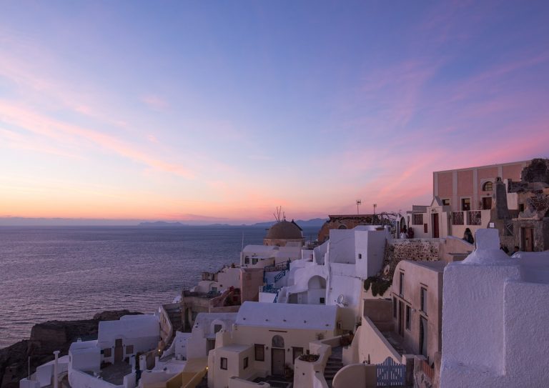 tramonto santorini