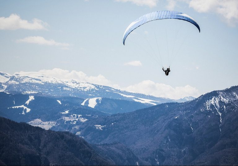 dove fare giro in parapendio