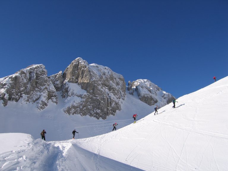 Piste da sci vicino Selvino