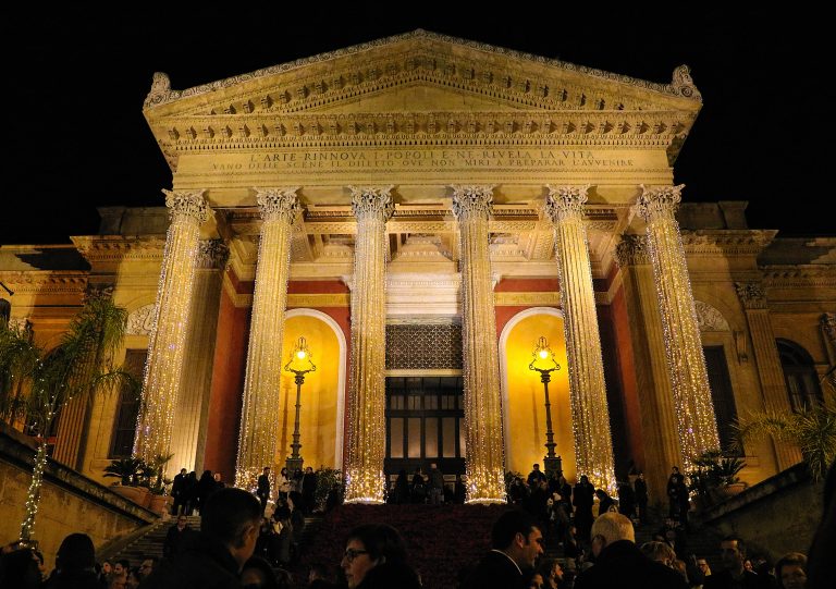 Concerto di Capodanno 2019 al teatro Massimo di Palermo