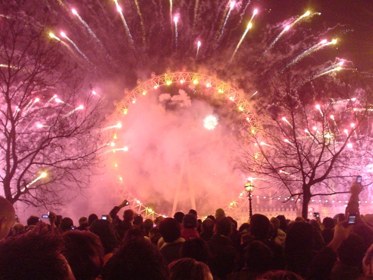 Cenone di Capodanno sul Tamigi