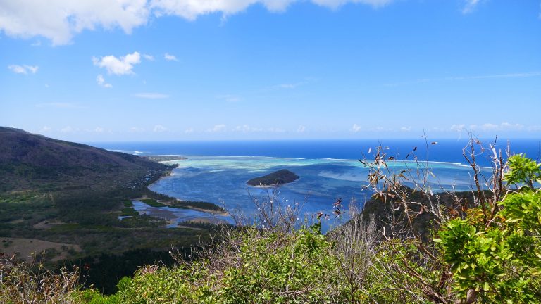 cascata sottomarina di mauritius