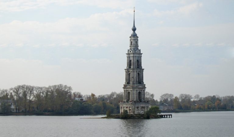 Kalyazin Bell Tower in Russia