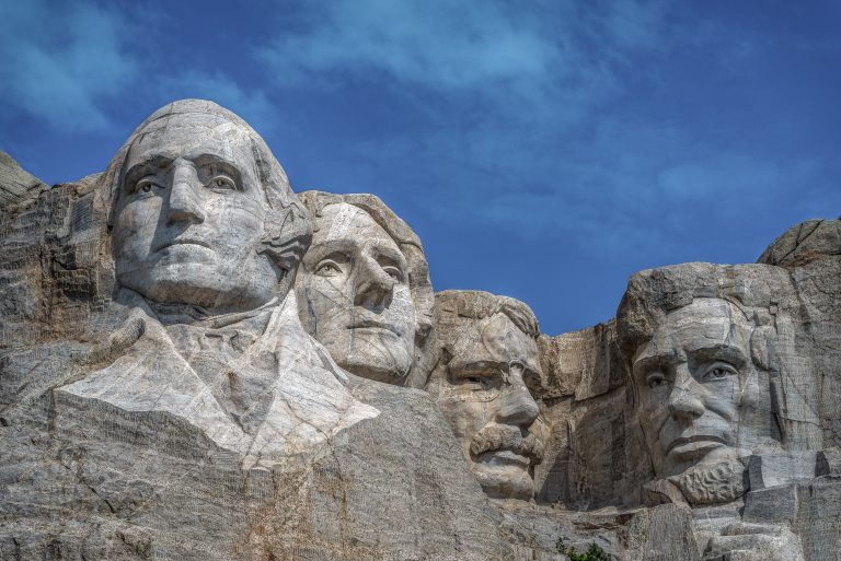 Monte Rushmore chi sono i presidenti