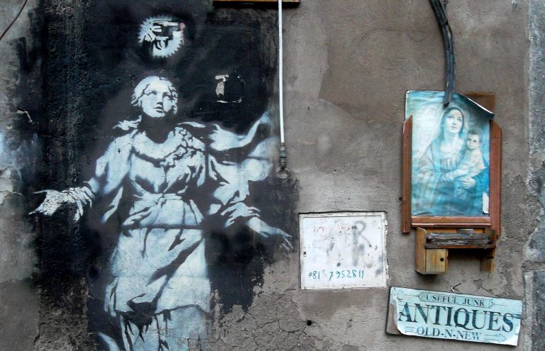 banksy opere in italia