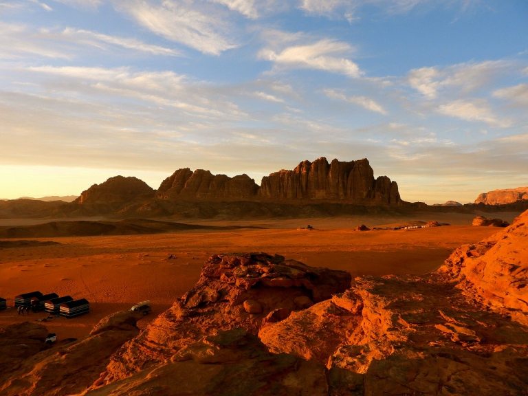 deserto del wadi rum giordania