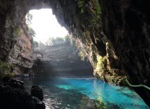 grotta di melissani, grecia
