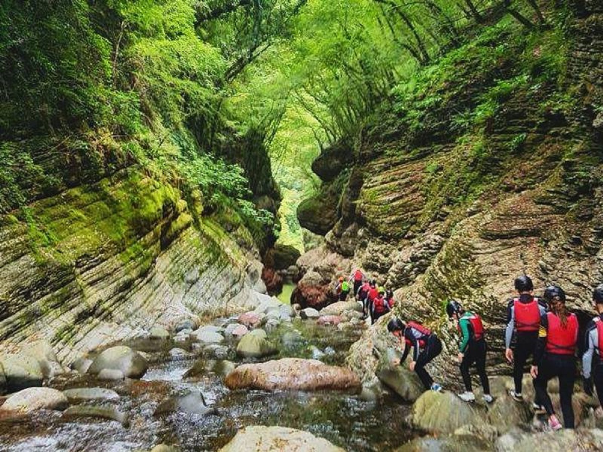 canyoning