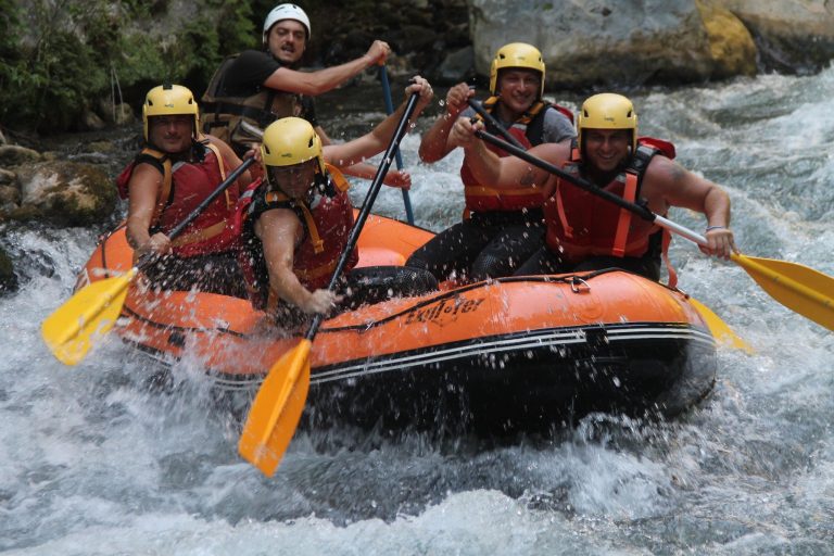 rafting in calabria sul fiume lao