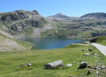 salita in bici al colle del nivolet