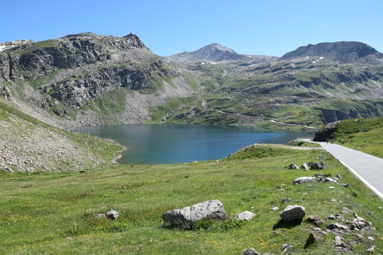 salita in bici al colle del nivolet