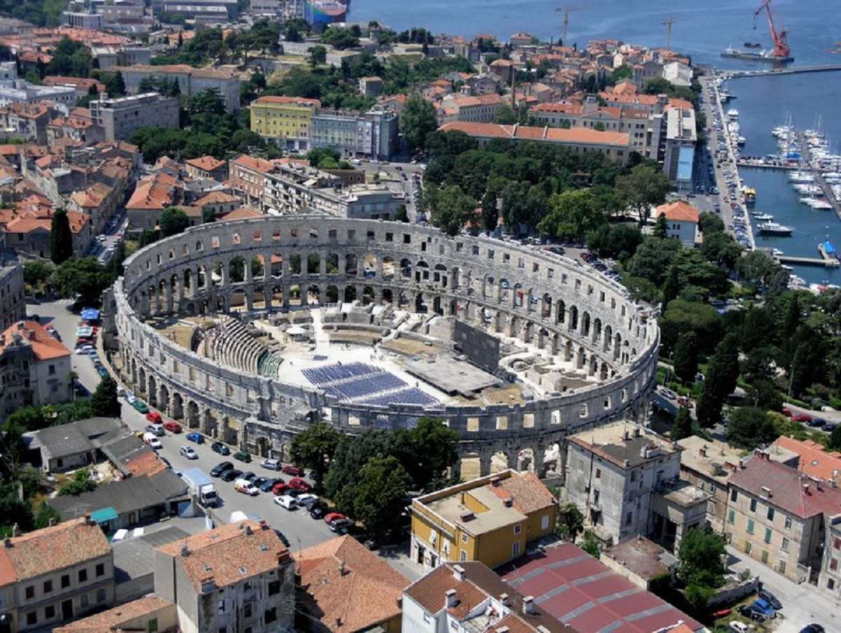 anfiteatro di pola croazia