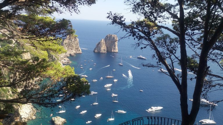 belvedere di punta cannone capri