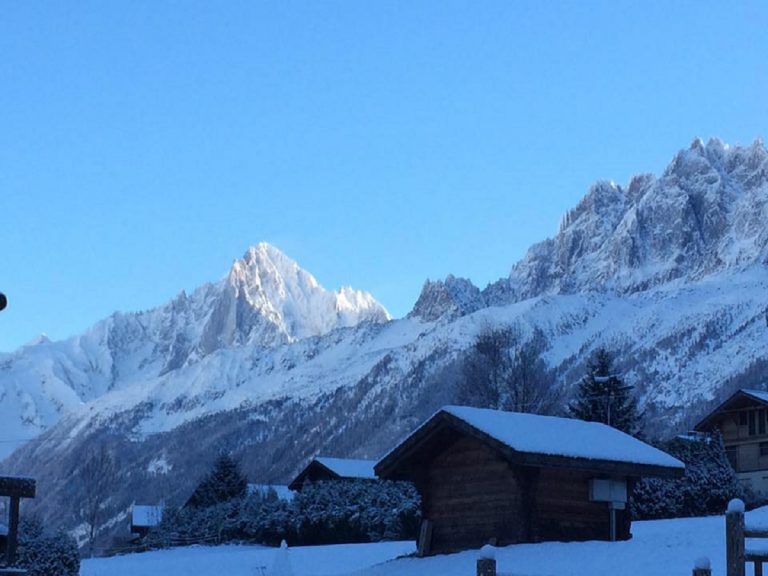 chamonix in autunno