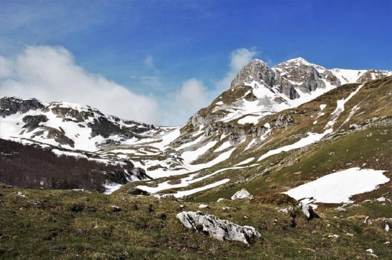 monti della meta sentieri