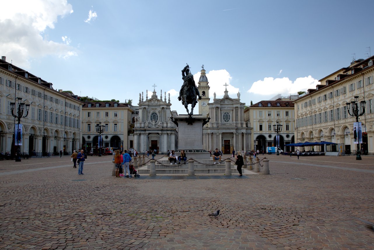 piazza san carlo torino storia