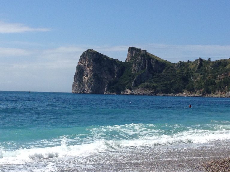 punta campanella spiaggia libera
