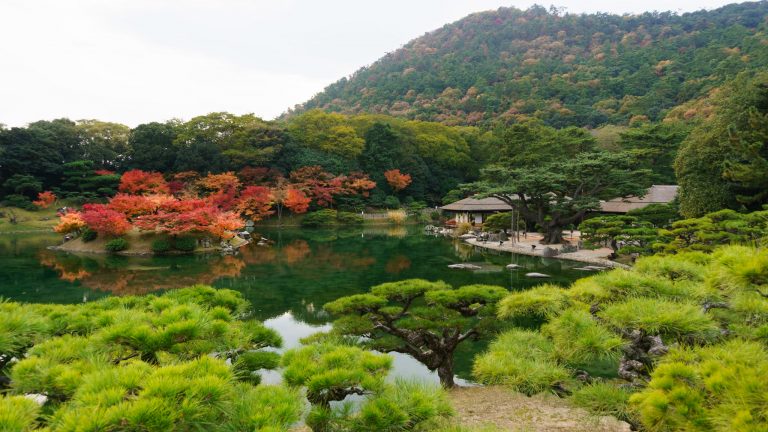 giardino panoramico giapponese