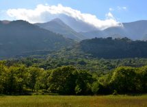 monti aurunci in moto